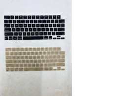 set of 2 Silicone keyboard cover for MacBook