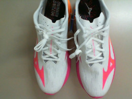 Women's sneakers, white and pink