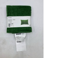  IKEA ÅSVEIG dark green corduroy cushion cover in the 40x58 cm (16x23") size. 