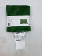 IKEA ÅSVEIG dark green corduroy cushion cover in the 40x58 cm (16x23") size. IKEA ÅSVEIG dark green corduroy cushion cover in the 40x58 cm (16x23") size.