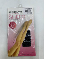 Women's long black stockings