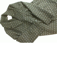 Women's black coat with iron rivets