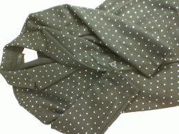 Women's black coat with iron rivets