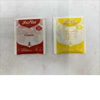 Set of 2 Yogi Organic Classic Herbal Tea and Yogi Organic Ginger Lemon Tea