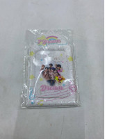 Card holder, photo holder, with keychain attachment.