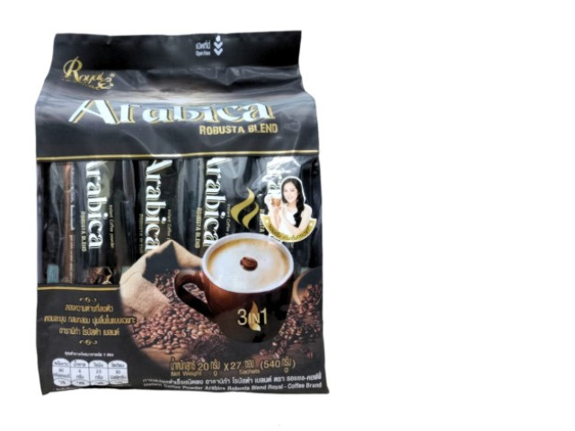 ROYAL COFFEE ARABICA Instant Coffee, Arabica and Robusta Blend. ROYAL COFFEE ARABICA Instant Coffee, Arabica and Robusta Blend.