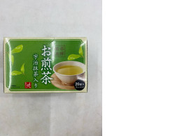 sencha green tea with matcha tea bag 