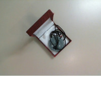 Neck decoration, pendant on a rope, in a gift box