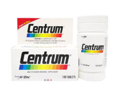 Set of 2 Centrum Multi Vitamins, 29 types (100 tablets) 