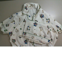 Set of pajamas, shirt + shorts