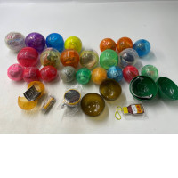 Set of food keychains