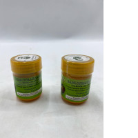 Set of 2 Southern Thai herbal products: inhalers, cinnamon-flavored balms.