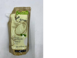 Sense Coconut Oil Body Salt Scrub. 