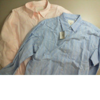 Set of 2 women's shirts, pink and blue