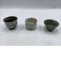 Set of 3 Japanese teacup