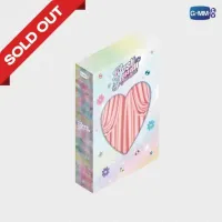 BLUSH BLOSSOM FAN FEST DVD BOXSET includes: 2 DVDs (concert footage + behind-the-scenes), photobook, 6 signed photocards, postcards, special photocard, and stickers.