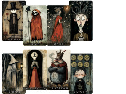 a set of eight photo cards "Dream"