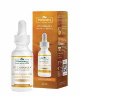 Set of 3 Plantnery Vit C Orange Lemon Bright Complex Intense Facial Serum 30 ml.