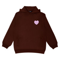 Divine Ano large chocolate brown hoodie. Divine Ano large chocolate brown hoodie.