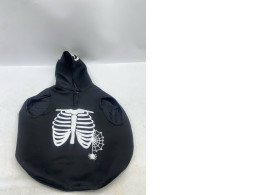  Zara Black and White Skeleton Dog Hoodie.  