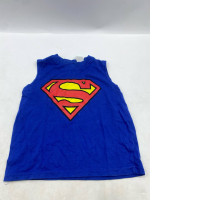 Blue sleeveless shirt for children