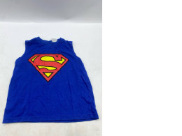Blue sleeveless shirt for children