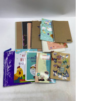 Set of 12 Notebooks and writing practice books. Set of 12 Notebooks and writing practice books.
