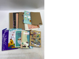 Set of 12 Notebooks and writing practice books. Set of 12 Notebooks and writing practice books.