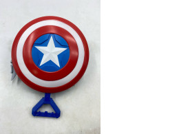 Hasbro Marvel Avengers Captain America Magnetic Shield and Gauntlet toy set. Hasbro Marvel Avengers Captain America Magnetic Shield and Gauntlet toy set.