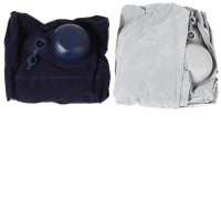 Set of 2 Inflatable foot pillow for travel