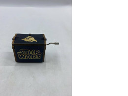 wooden, hand-cranked Star Wars music box. 