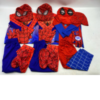 Set of 3 Spiderman cosplay costume