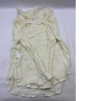 Short cream white dress