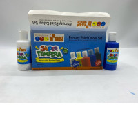 FAS Super Tempera Primary Paint Colour Set. 