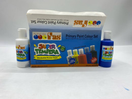 FAS Super Tempera Primary Paint Colour Set. FAS Super Tempera Primary Paint Colour Set.