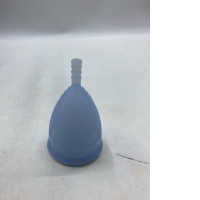  reusable menstrual cup made from medical-grade silicone