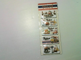 Souvenir magnetic stickers for the refrigerator, 5 pcs.