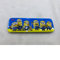 Minion-themed pencil case