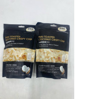  Set of 2 TAI GUO PIN  Thai Toast Coconut Crispy Chip 100 g. 