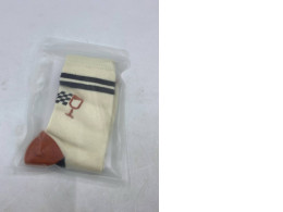 Cream-colored knee-high socks