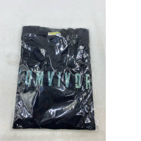 Black short-sleeved crew neck t-shirt Black short-sleeved crew neck t-shirt