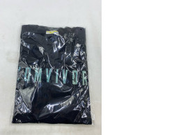 Black short-sleeved crew neck t-shirt Black short-sleeved crew neck t-shirt