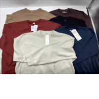 Set of 6 Men's long-sleeved crew neck sweater