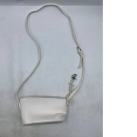 Small white women's shoulder bag