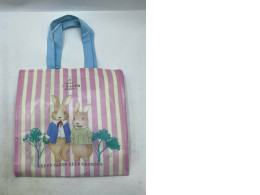 Fabric bag with rabbit pattern Fabric bag with rabbit pattern