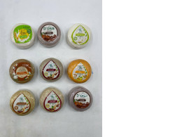 Set of 9 Fruit-scented bar soap