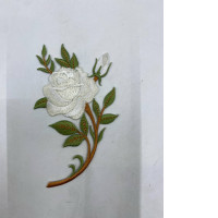 T-shirt screen printing with floral patterns