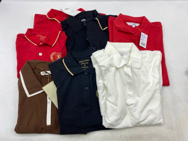 Set of 7 Polo shirt with collar Set of 7 Polo shirt with collar
