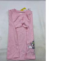 Pink crew neck t-shirt