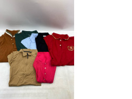 set of 7  polo shirts 